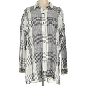 Splendid Black and White Plaid Shirt